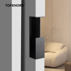 Embedded Pocket Sliding Door Linkage Door Handle Push and Pull Invisible Hidden Door Handle Hidden Handle Handle Handles Kitchen