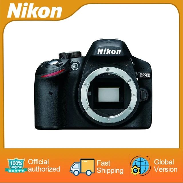 Nikon D3200 Digital SLR Camera Body Only - Black (24.2MP) 3 inch LCD -  AliExpress 44