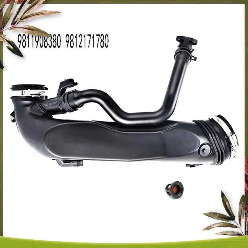 AB98-Luchtinlaat Turbo Slang + Afvalklep Voor Citroen 408 5081.6T Turbo Inlaattraject 9811908380 9812171780