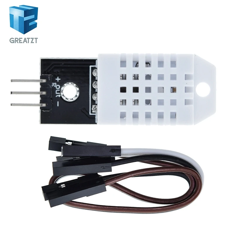GREATZT DHT22 Temperature and Humidity Detection Module AM2302 Module With Cable