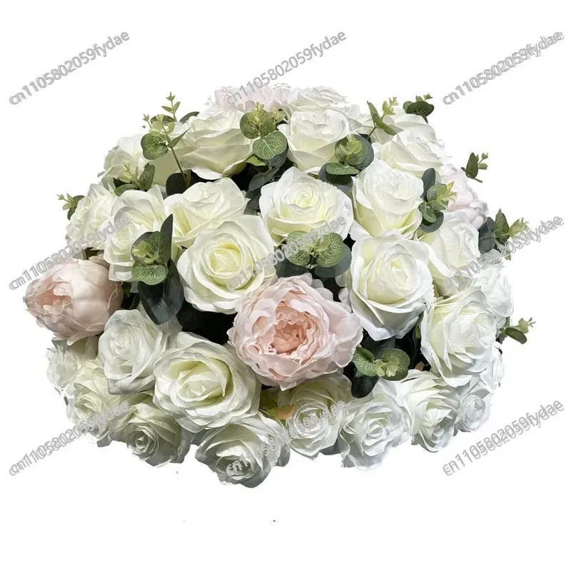 Flower Ball Wedding Stage Layout Simulation Flower Dining Table Living Room Exhibition Hall Decoration Flower Ball