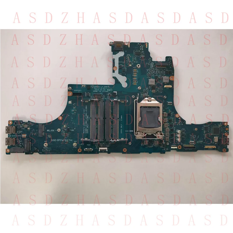 Z  For DELL Alienware 51M R1 Laptop Motherboard DDQ70 LA-G881P 0F1CCX F1CCX Tested