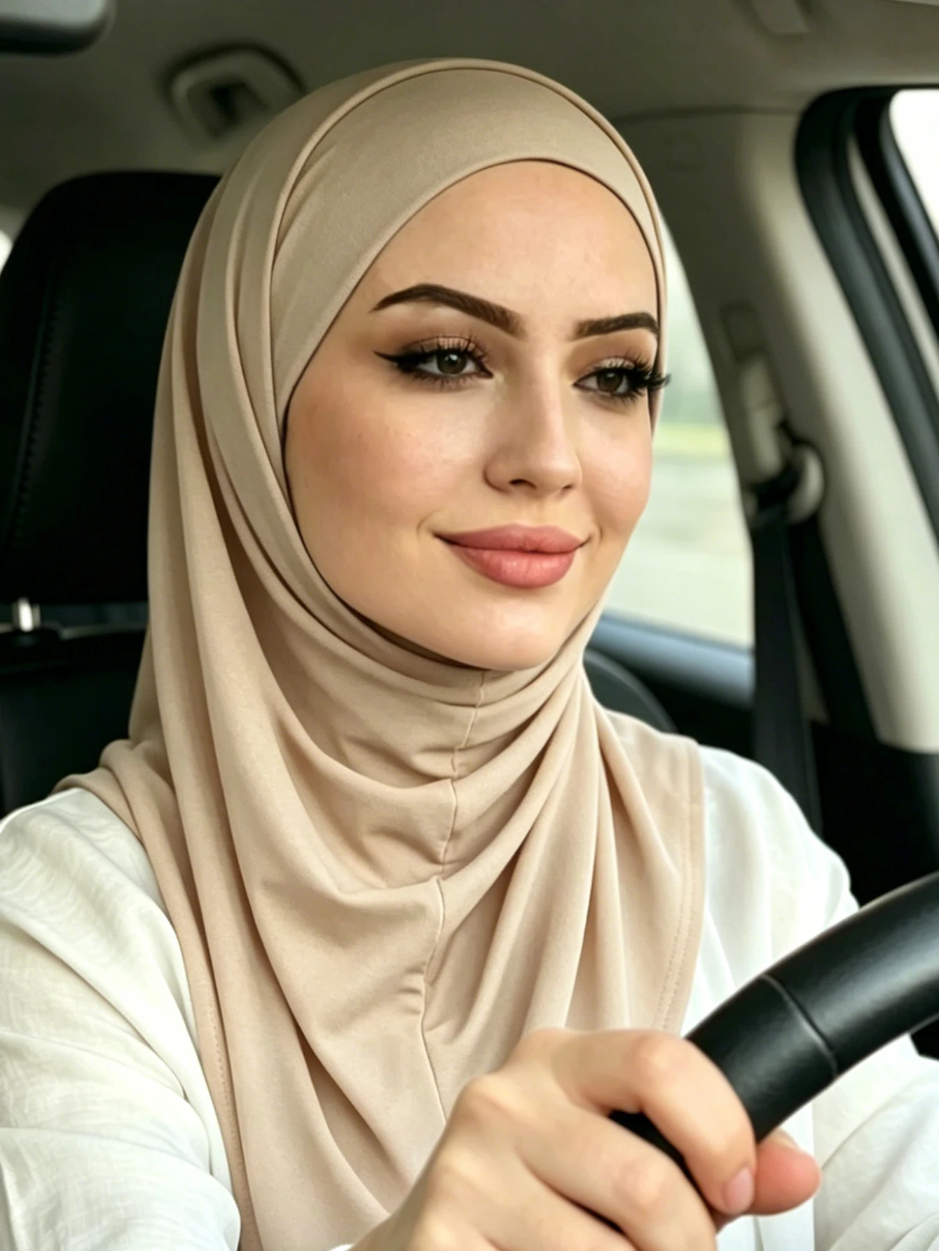 Instant Jersey Hijab Premium Stretch Jersey Headscarf Pre-Sewn Quick Hijab for Muslim Women No Tie Comfortable Hijab for Daily