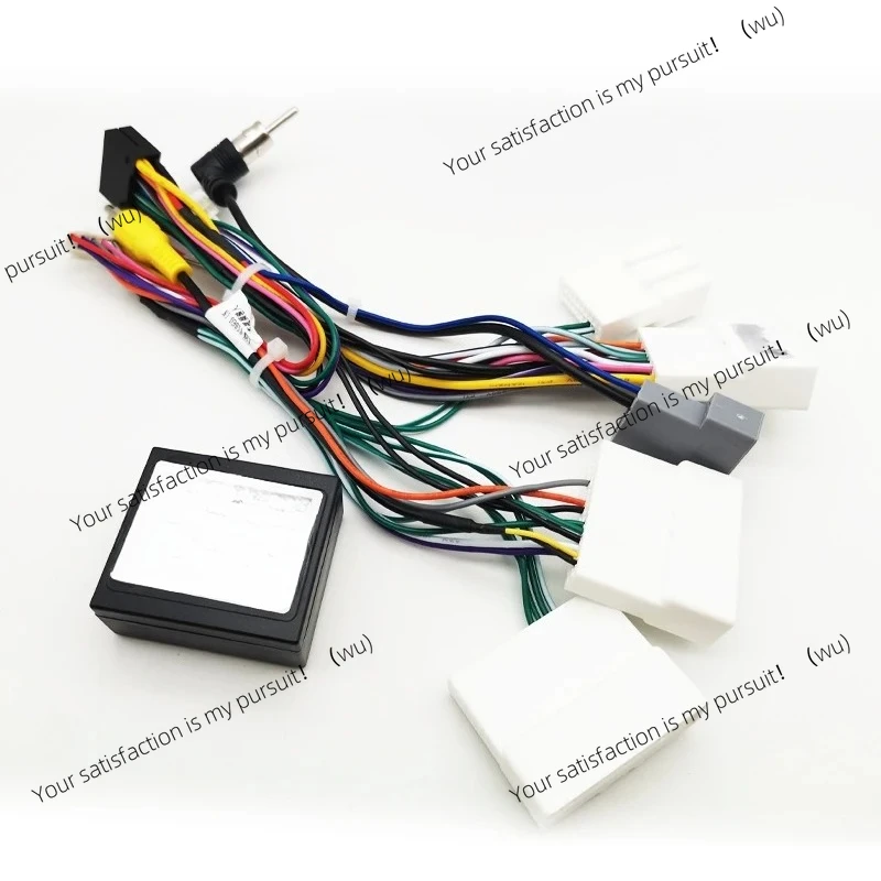 ZOCI-Adaptador de cableado  conector 16 pines, Cable de antena de Radio para Nissan Qashqai J11 Tiida Sentra x-trail Teana