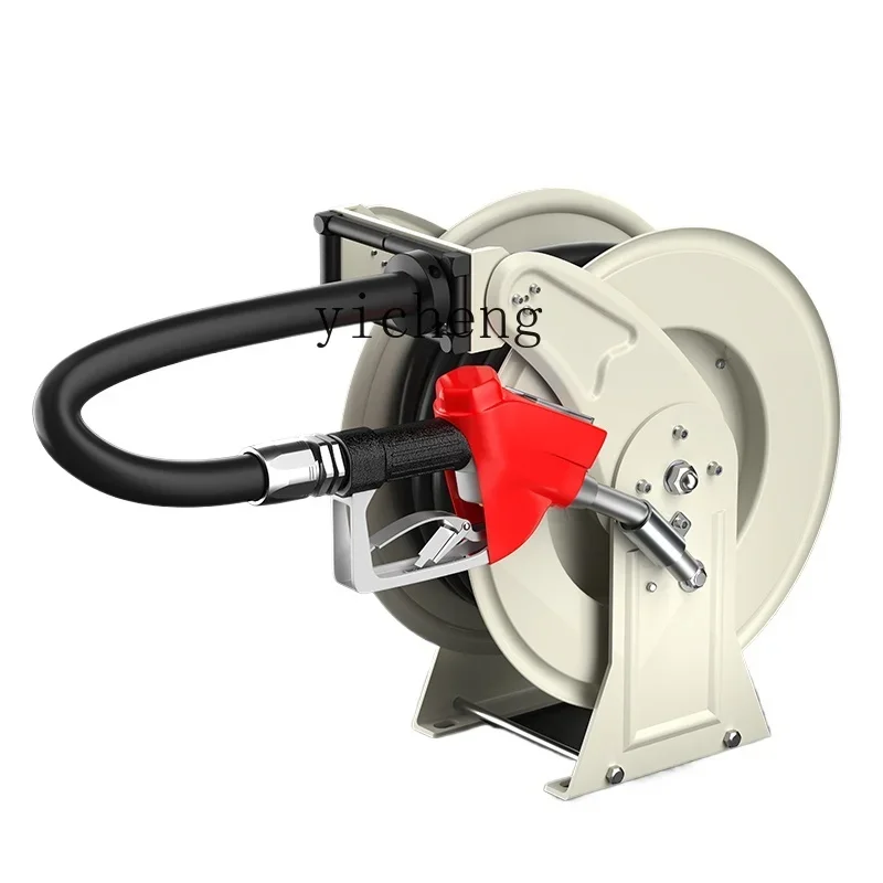 

refueling machine tubing reel automatic vehicle telescopic winch pipe collector