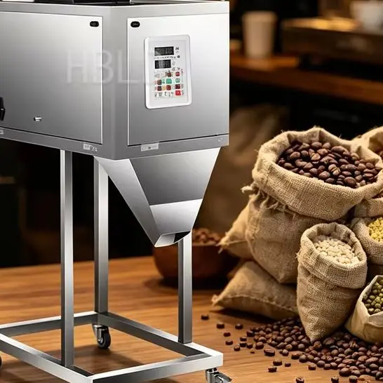 Commercial High Capacity Small Bag Weighing And Filling Machine Peanut Screw Packaging Equipment for Business Use