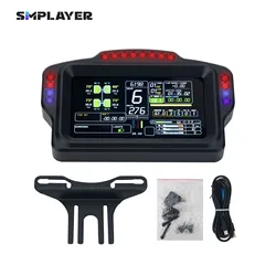 Simplayer-レース用の接続されたダッシュボード,カメラ用のSIMダッシュボードディスプレイ,DV480 pro,5インチ,16 rgb,leds,simagic fanatec