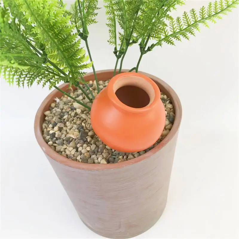 Red Pottery Watering Easy To Use Even Effluent Red Pottery 80g Irrigation Suit Ceramic Drip Irrigation Device Durable