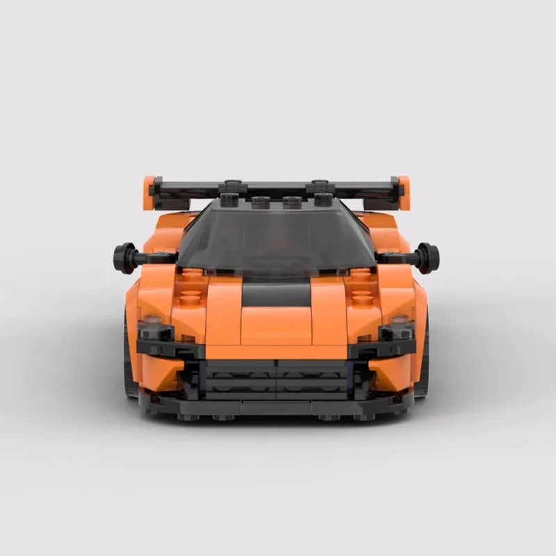 Modèle de voiture compatible Moc 720S GT3, technologie de voiture de sport, bloc de construction modulaire, cadeau de noël, jouet pour enfants, ensemble de bricolage, assemblage