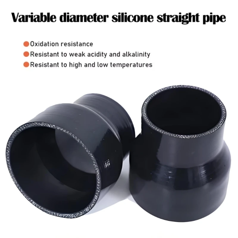 

Length100mm Straight Silicone Reducer Hose Universal Silicone Hose Intercooler Turbo Intake Pipe Coolant Hose ID16/45mm-22/80mm