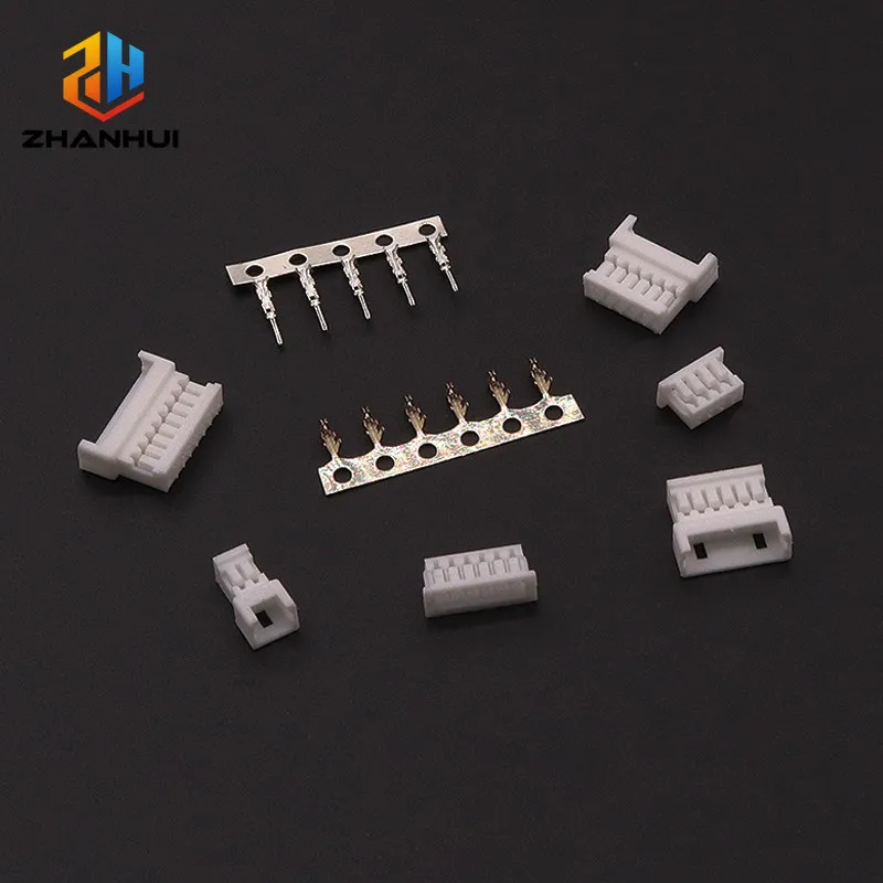 5/10 Sets Micro JST 1.25mm Connector Kit Male Female Housing with Crimp Terminals Wire to Wire Connectors for DIY Electronic
