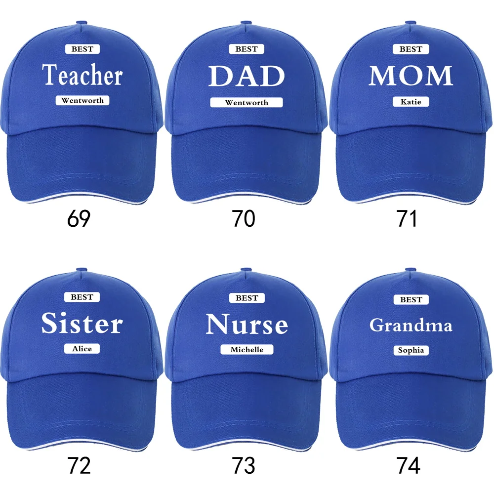 شخصية مخصصة قبعة بيسبول واقية من الشمس أربعة مواسم موضة جديدة قبعات رياضية غير رسمية للرجال والنساء.