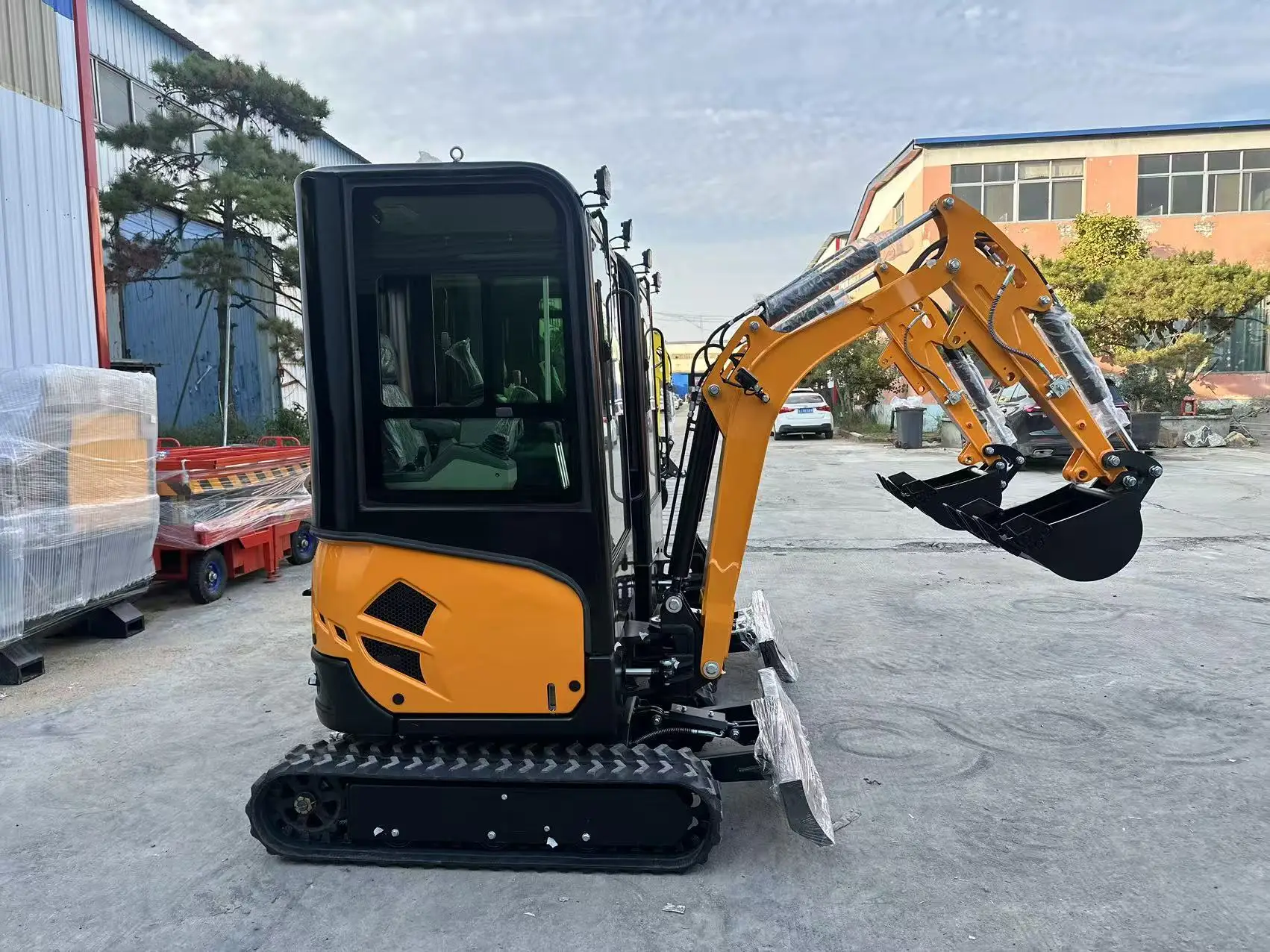 

1,8 тонны 2-тонный мини-экскаватор, бесплатная доставка, гидравлический экскаватор, микроэкскаватор, мини-экскаватор Kubota Micro Bagger, дизельный экскаватор