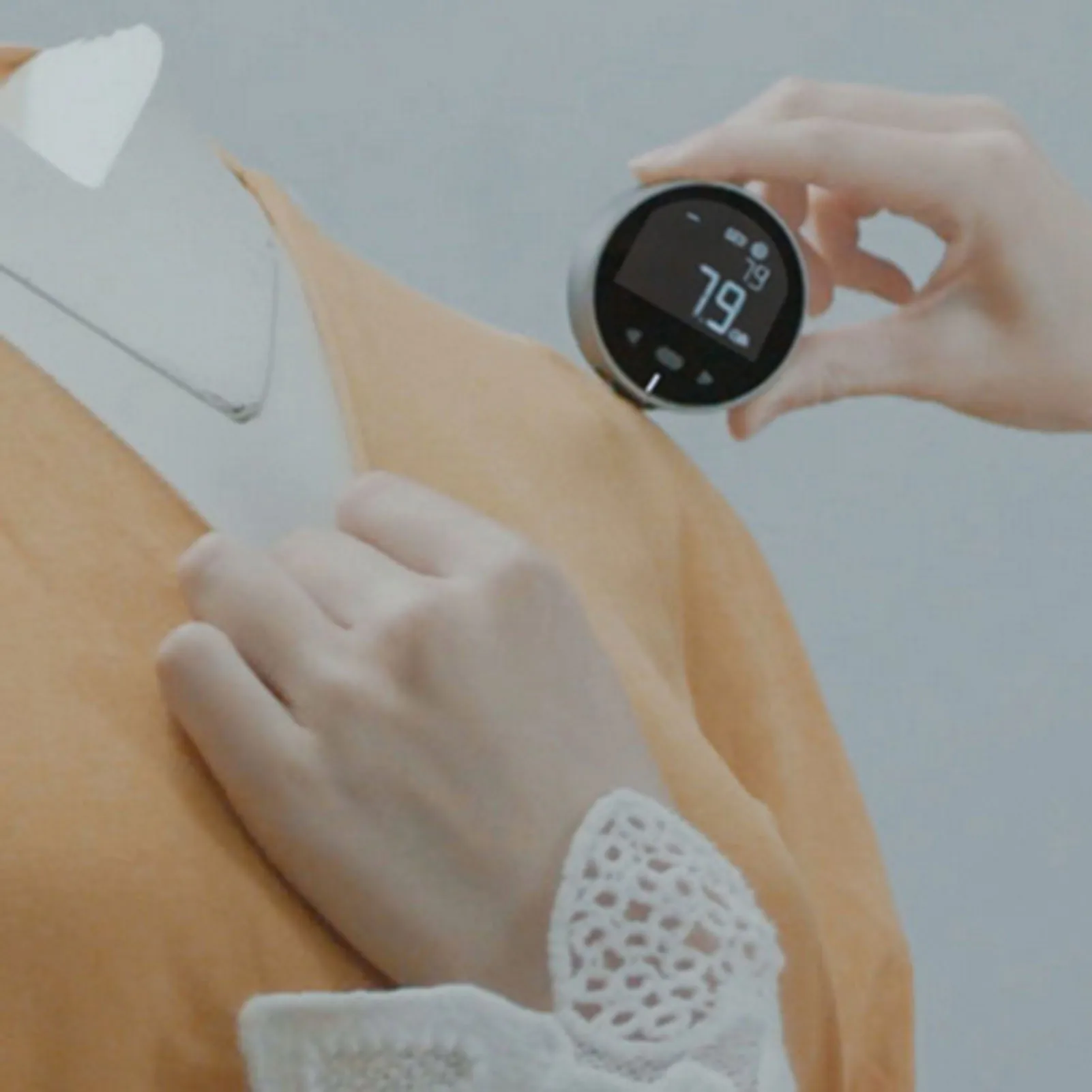 8 In 1 Electronic Tape Measure LCD Display Digital Ruler Type-C Rechargeable Length Measuring Tool For Flat Curved