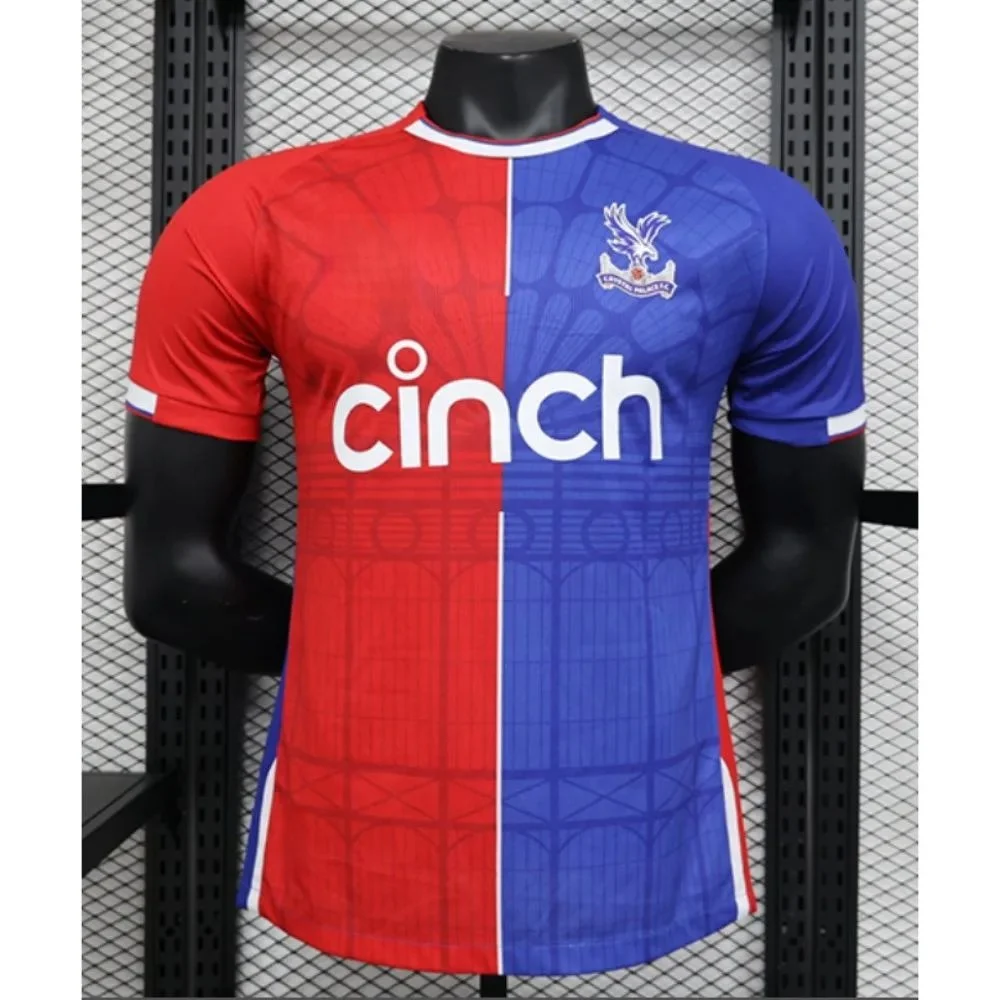 25 Crystal Palace Home Away Fan & Player Issue Kit Jersey Camiseta de fútbol holgada, cómoda, moderna y popular para fanáticos
