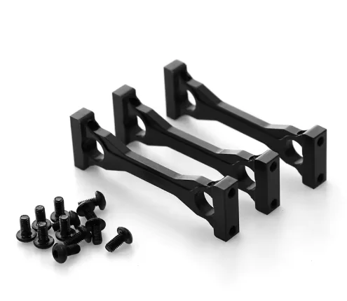 3pcs Metal Middle Chassis Mount for Tamiya 1/14 RC Truck Tractor Trailer Car Tipper Scania Actros MAN Upgrade Parts