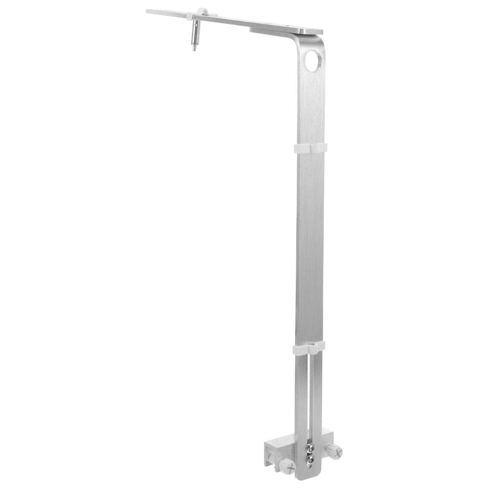 

Fish Tank Light Bracket 13mm Glass Clamp Aluminum Holder Black Color Aquarium Lamp Stand Easy Installation Fish Tank Accessories