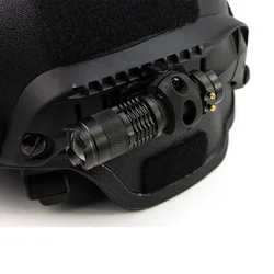 IBH MICH2000 Soporte linterna rápido para casco táctico con pista