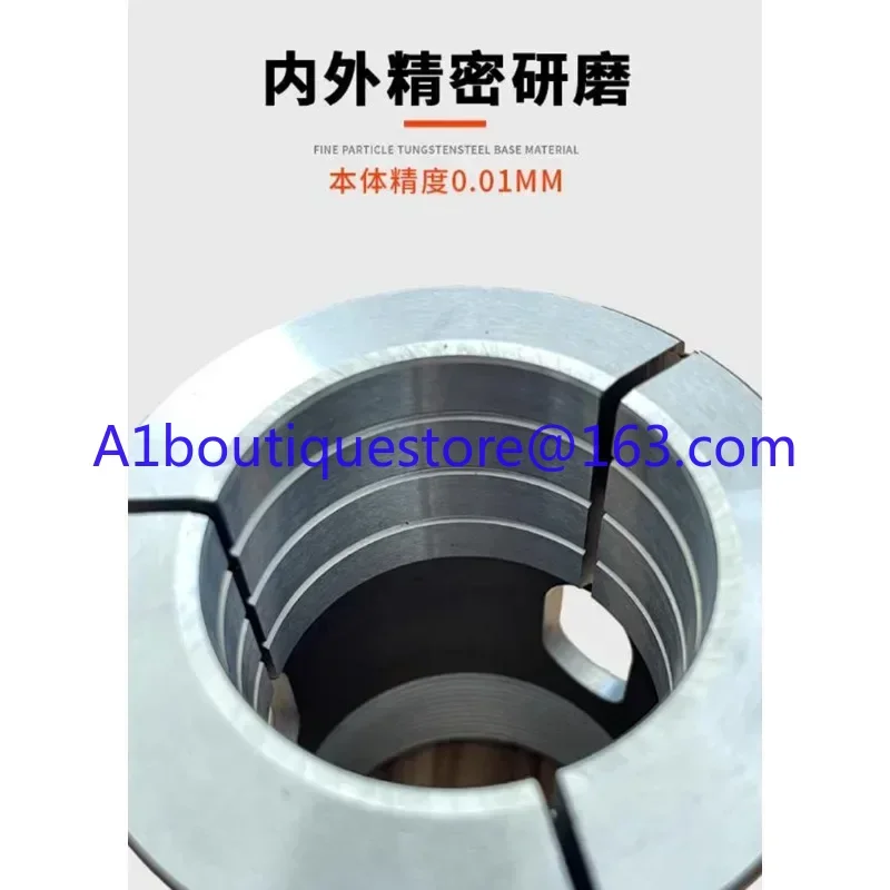 

DIN6343 F48 173E Collet MIYANO CNC lathe Front Push Spring Steel High Precision Chuck Round Hole