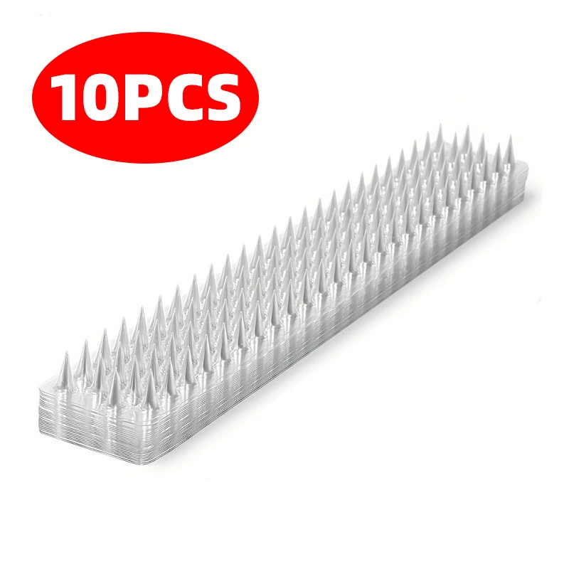 BOLTIFY Piques de clôture murales répulsives pour chats et animaux, antivol, en plastique, pour murs
