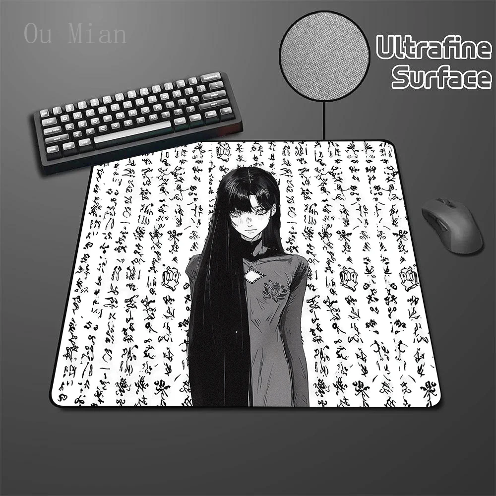 Anime Girl Mouse Pad Game Professional Ultrafine Surface E-Sports Mousepad Gamer Computer Gaming Accessories Balance Mouse Mat