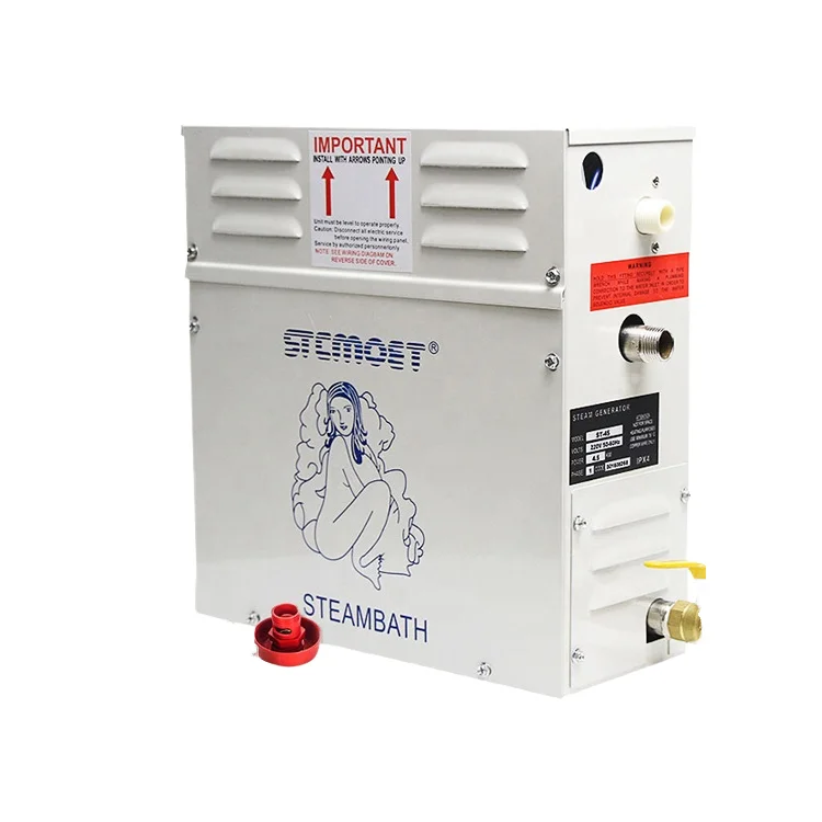 Modern Home Bathroom Portable Sauna Wholesale Mini Electric Steam Generator Wet Steam Computer Control Panel Acrylic Shower