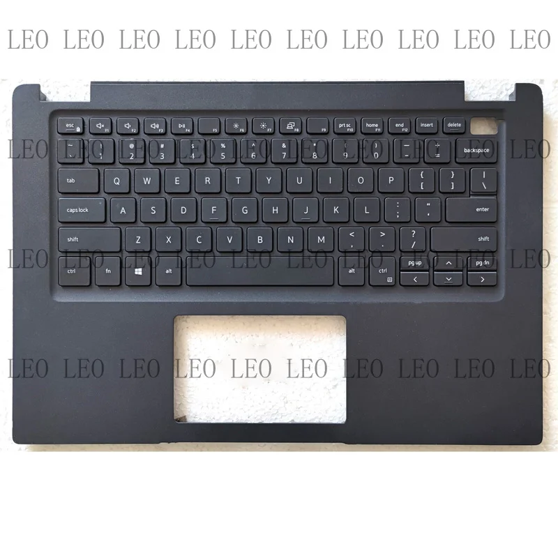 MY New Palmrest Upper Case US NBL Keyboard For Dell Latitude 3420 E3420 04PX9K