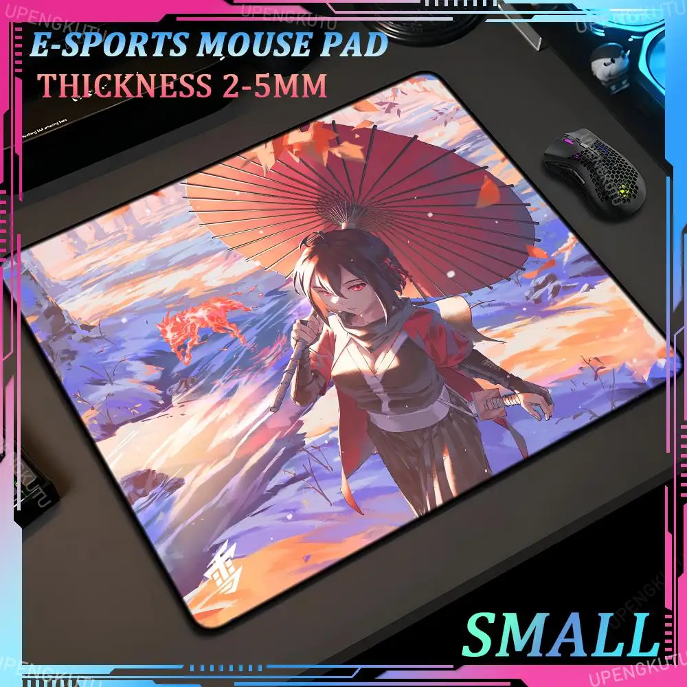 Yuki Aim Anime High Quality Small MousePad 45x40CM Lock Edge Game Mouse Pads Professional Desk Mat Rubber HD Printed Mouse Pad