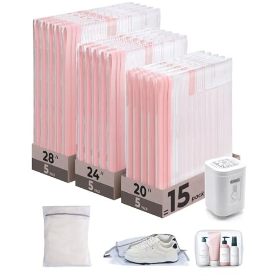 

Вакуумные пакеты для путешествий с перезаряжаемым воздушным насосом, портативные пакеты для экономии места, вакуумные компрессионные пакеты для путешествий и дома