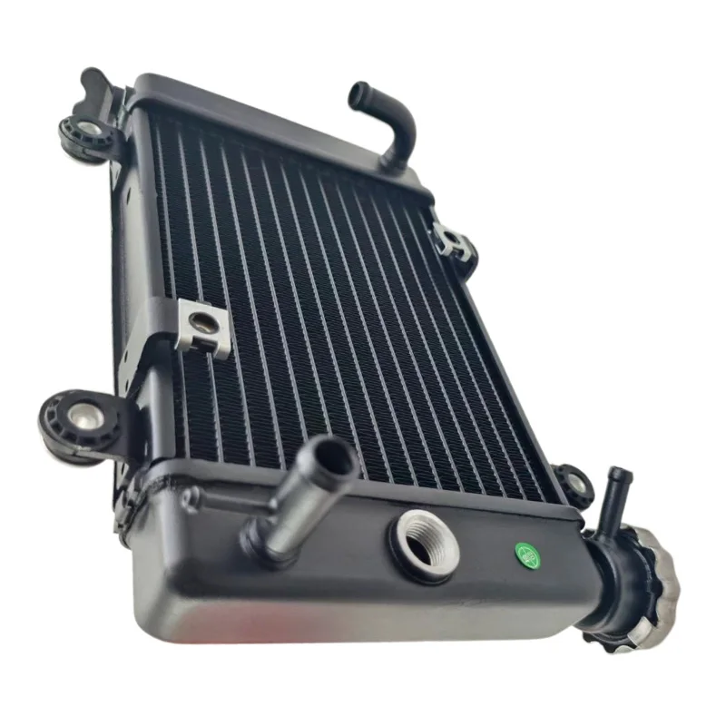 AliExpress NONE Motorcycle Aluminum Radiator With Cooling Fan Assembly For 125cc 150cc ATV Quad Go Kart Buggy Dirt Bike Water Cooling System