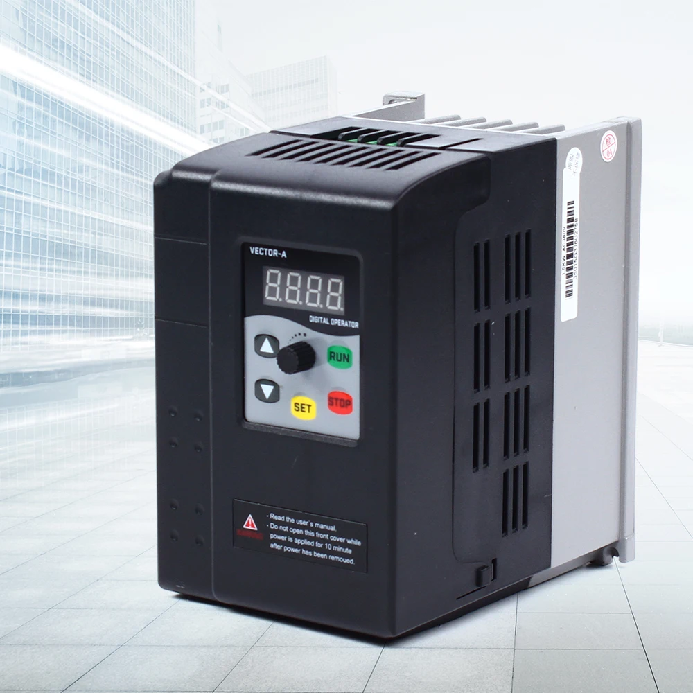 Frequency Inverter 220 V AC 2.2 KW VFD Speed Controller 3 Phase AC Inverter Transformer Variable Frequency Drive Inverter