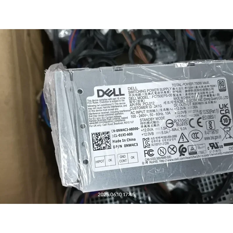 New Original Power Supply for Dell R15 Workstations and Alien Series for Dell 750