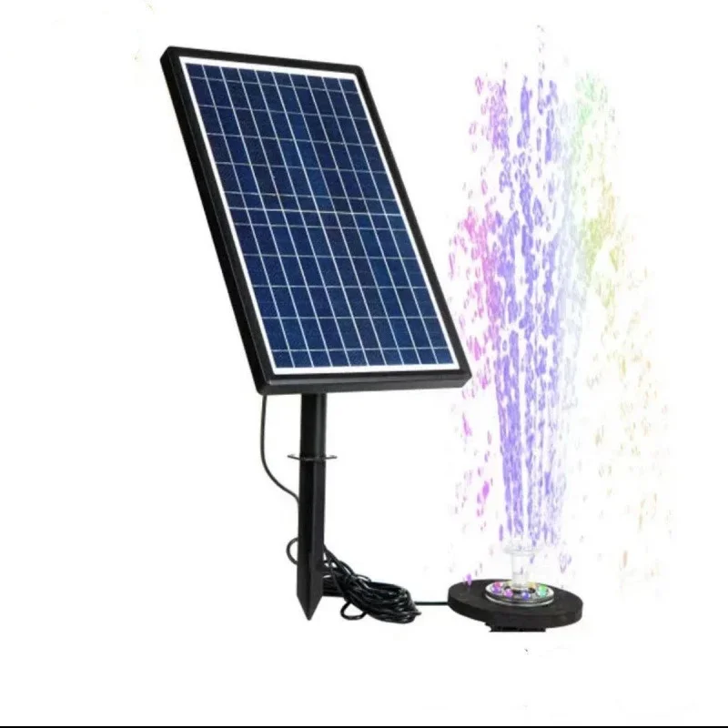 

Насос с питанием от солнечной панели и насадками, солнечный фонтан, насос для пруда, солнечный фонтан для птичьей ванны, сад, небольшой пруд