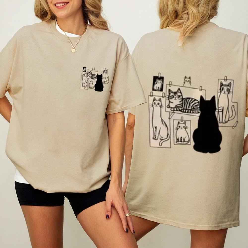 

Comfort Womens Tshirt Boys Japanese 2000s Style Y2k Vintage Streetwear Cotton Oversized Loose Fit Casual Graphic Print