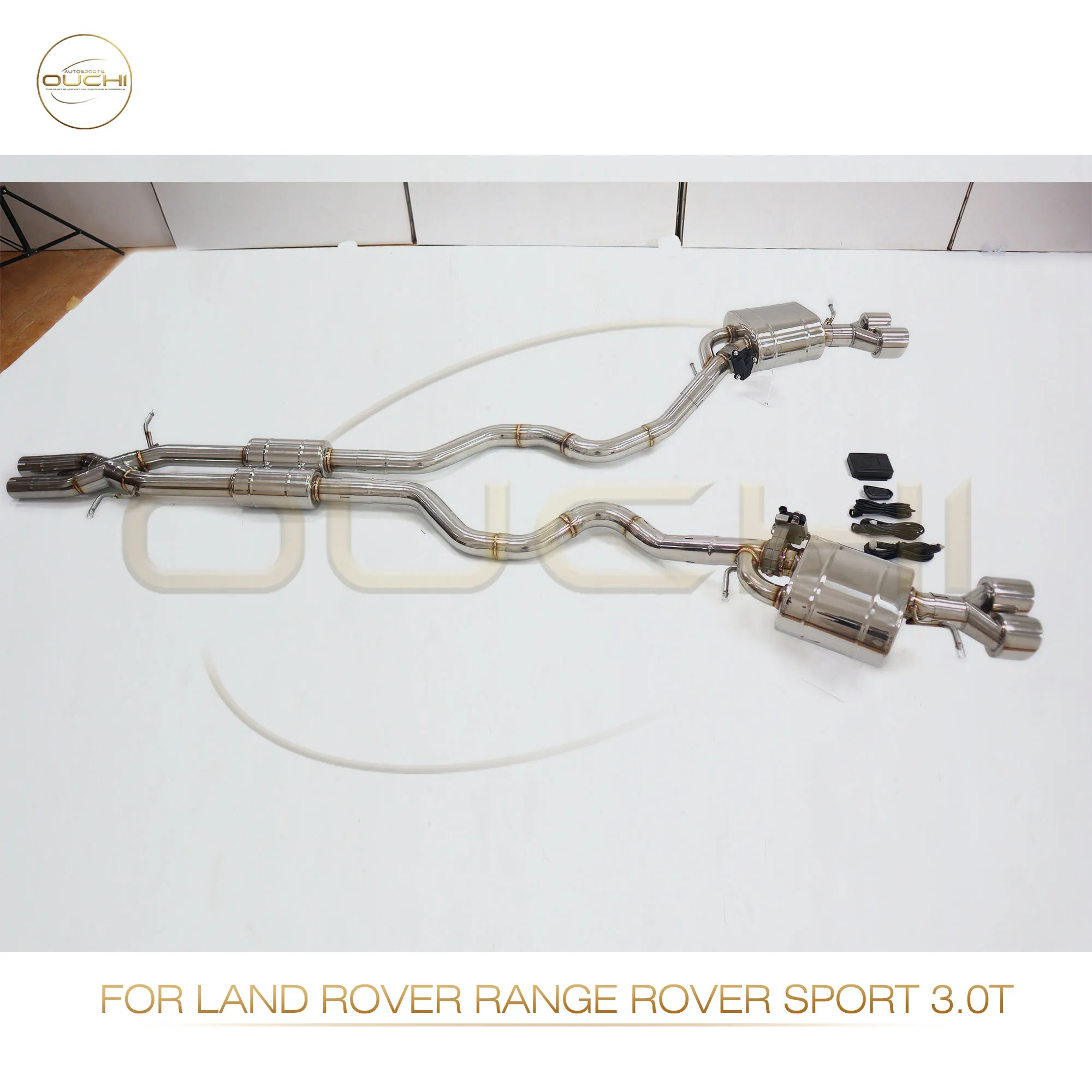 

OUCHI High Performance Catback for Land Rover Range Rover Sport 3.0T Stainless Steel Car Exhaust Electronic Valve Muffler Tips