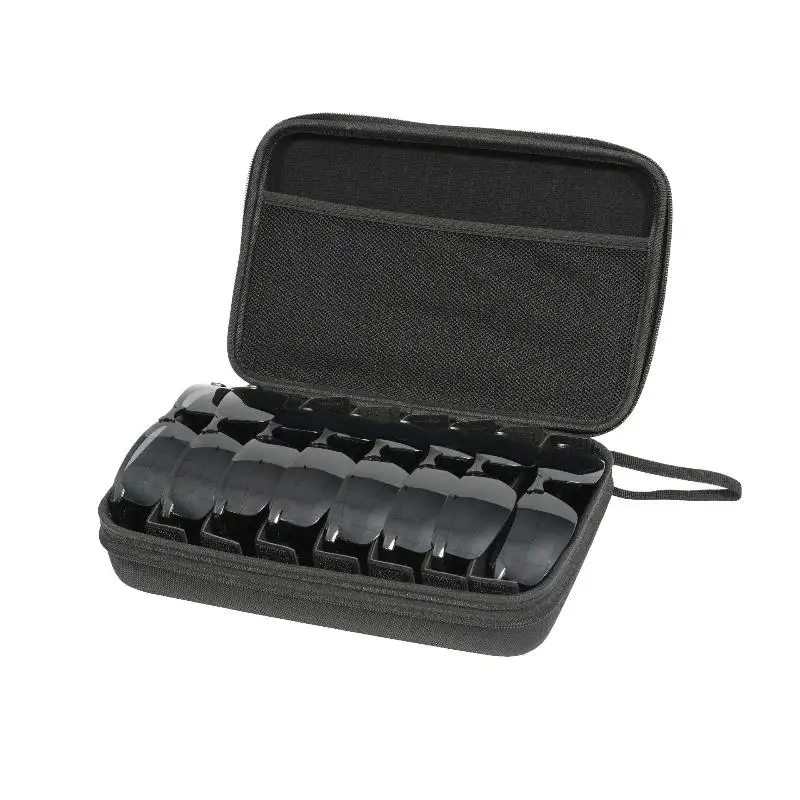 Multiple Glasses Holder 4 5 6 7 8 Slot Adjustable Sunglasses Organizer for Travel Home Display and Protection