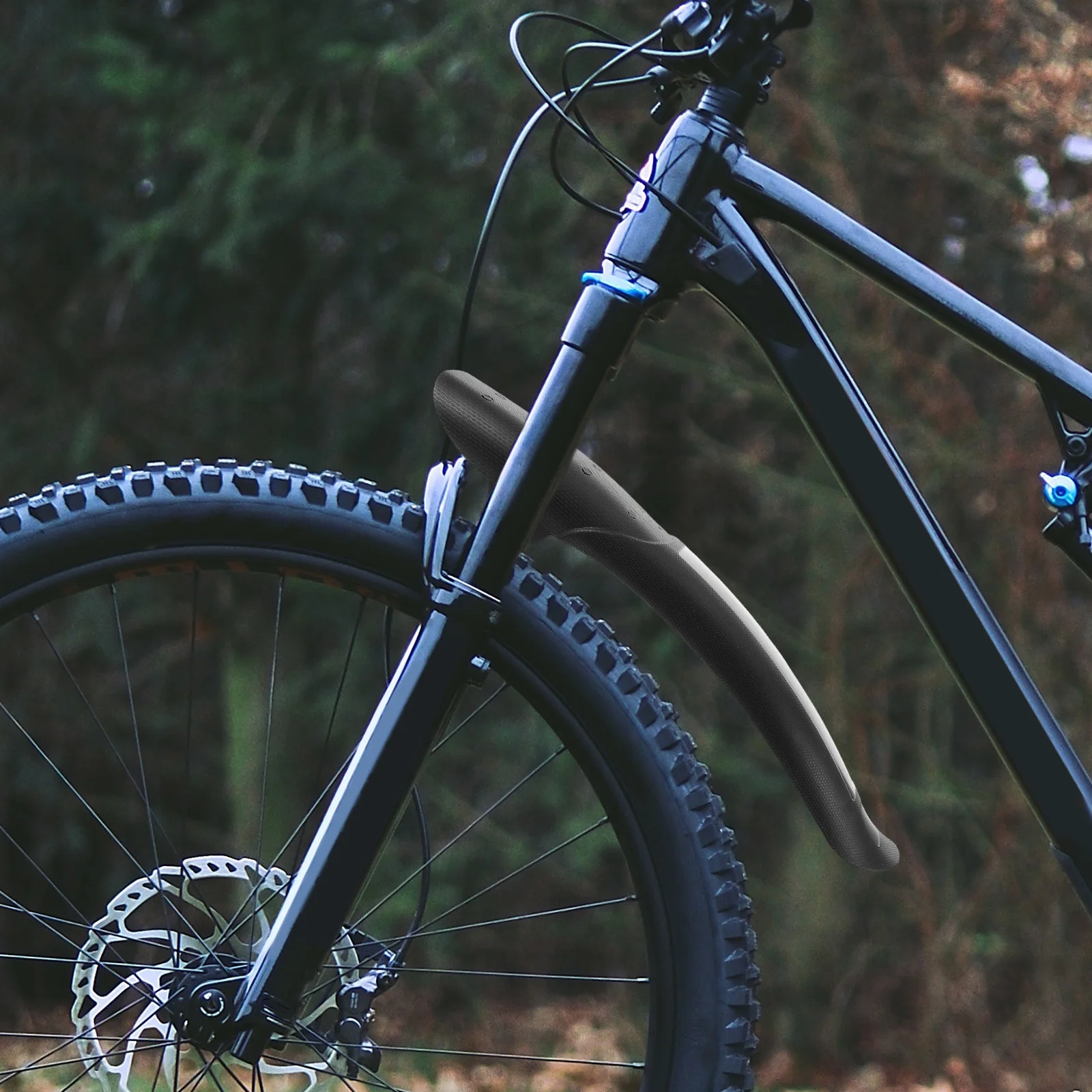 Bicycle Mudguard Outdoor Durable Protection Extended Hard Shell Anti-Splashing Guard For Road Mountain Bike Wheel