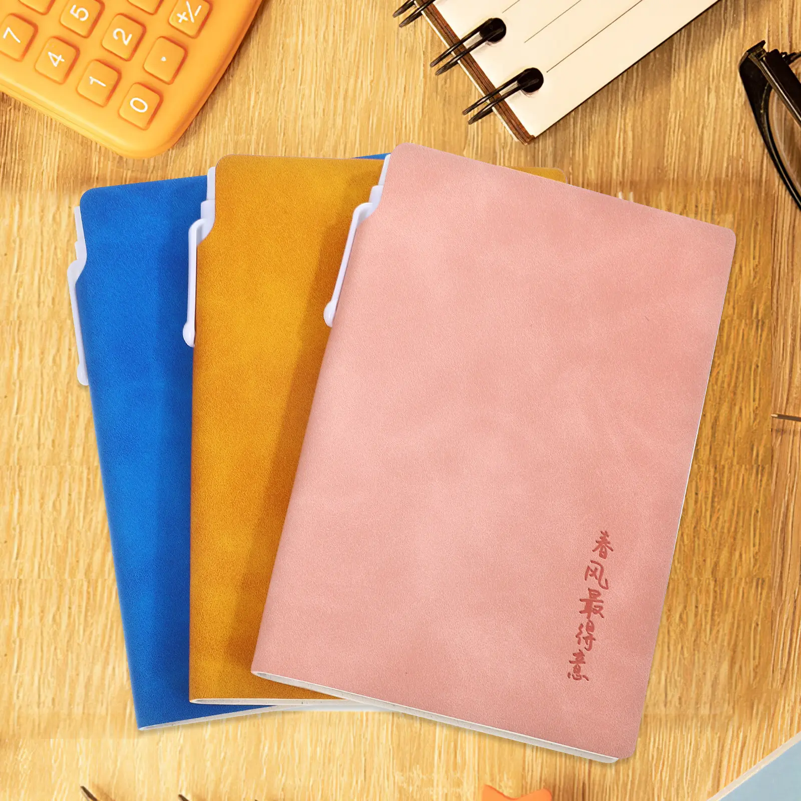 3Pcs Mini Notebooks Portable Pocket Notebooks Soft Cover Lined Notepads Note Taking Books for College Work Small Notepads