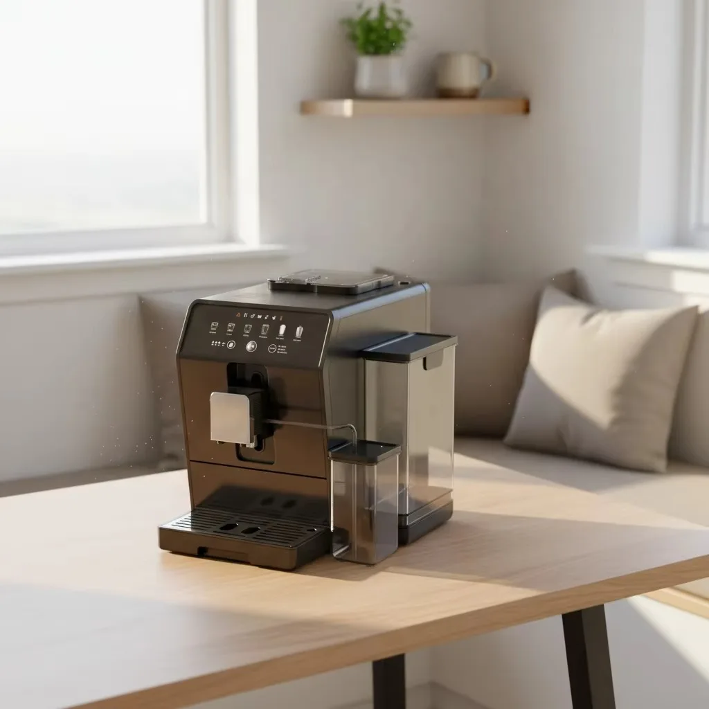 Smart Reminder Auto Cleaning Fully Automatic Coffee Machine Milk Froth Function Entry Level Multi Beverage Coffee Maker