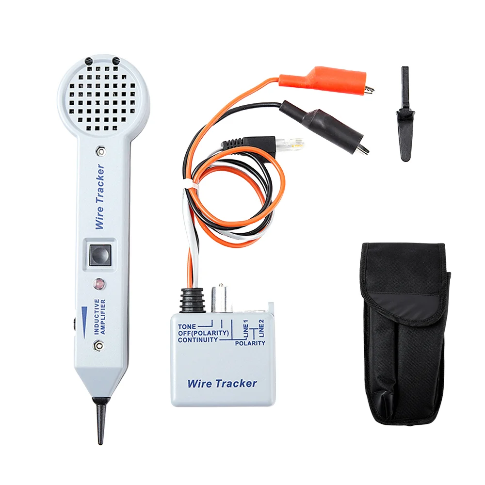 Tone Generator Kit Wire Tracer Circuit Tester Tone Tracing Probe Kit 200EP High Accuracy Cable Tester Line Finder Toner