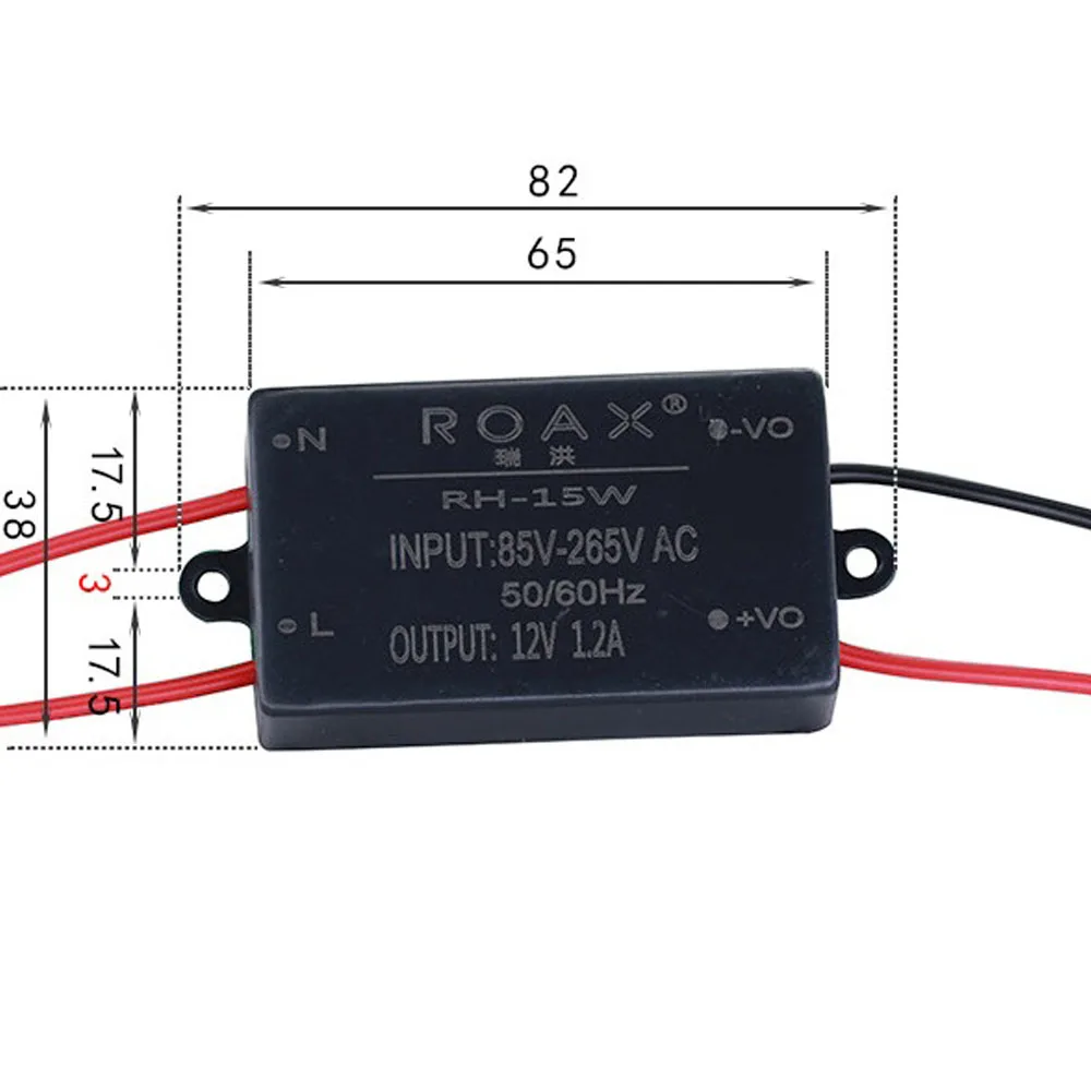 

RH-15W Switching Power Board 15W AC85-220V to DC 5V 6V 9V 12V 15V 24V 36V Mini Buck Convert AC-DC Regulator Module