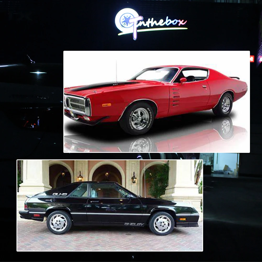 Seiten markierung leuchten der vorderen/hinteren Stoßstange für Dodge Charger Dart Espe, für Plymouth Barracuda Satellite Duster Valiant