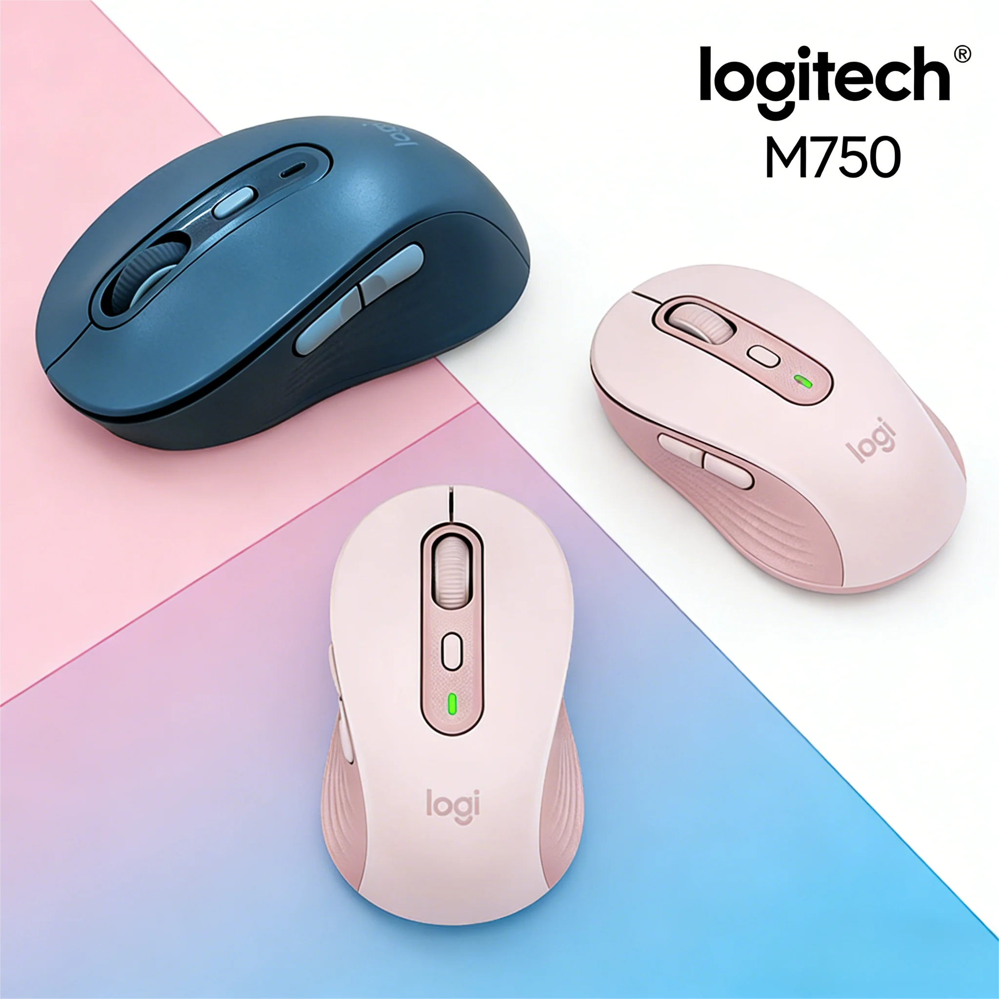 

Logitech M750 Long-Lasting Battery Mouse Ultra-Endurance Adjustable DPI G304/G203/G102/M100R/MX Anywhere 3S