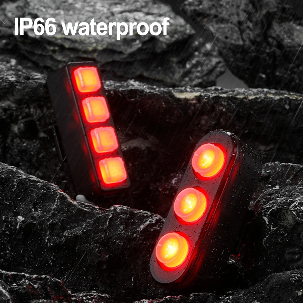 Intelligent Taillight Cycling Smart Brake Taillight Road And Mountain Light Outdoor Cycling Bicycle Accessories