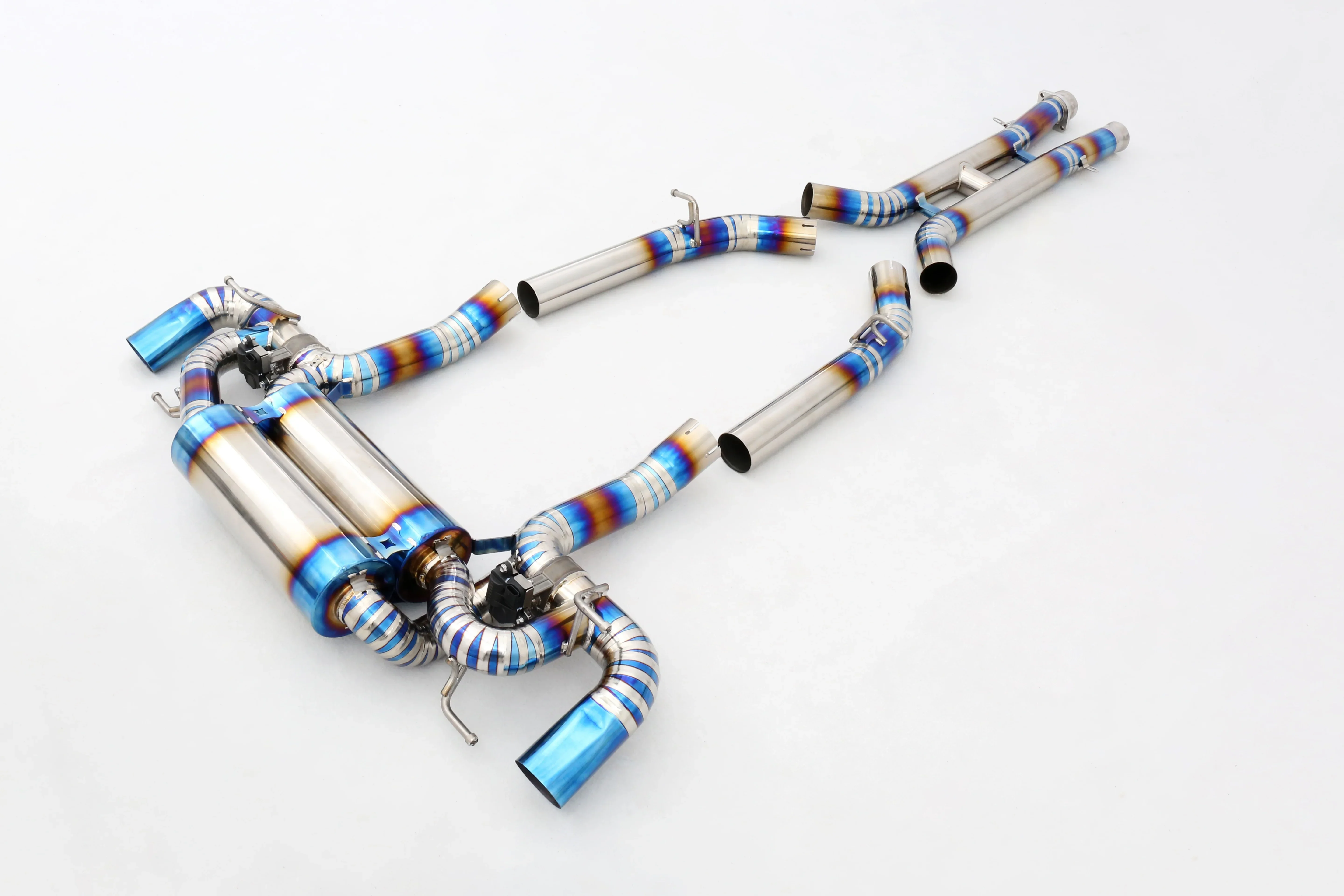 OEM Custom 304 Stainless Steel/Titanium Valved Exhaust System Vehicle Specific Exhaust Pipes for