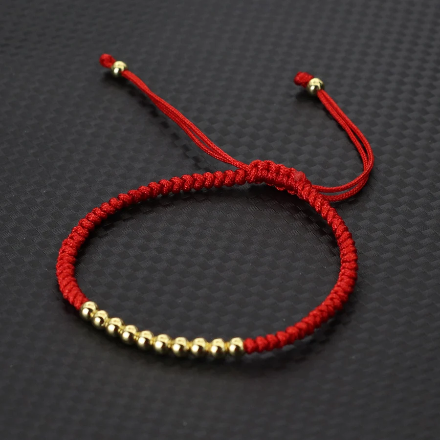 Classic Chinese Knot Bracelet Women Men Handmade Weaven Lucky Black Red String Braclet Casual Office Accessories Gift For Lover