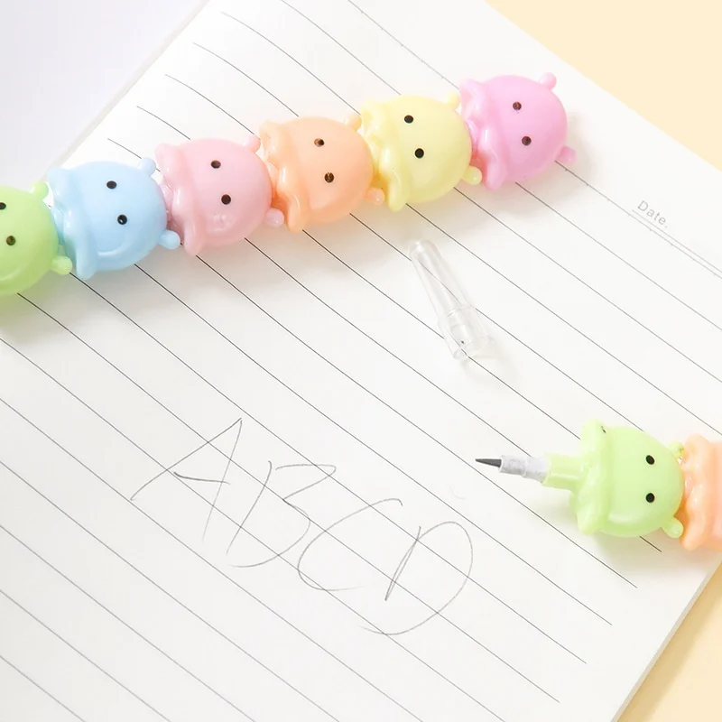 36pcs/lot Creative Squid Removable Pencil Cute 0.5MM Drawing Writing Pen School Office Supplies - view 4