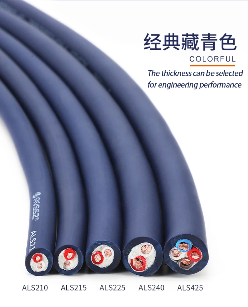 

2/4/6/8 Core 4N Oxygen-free Copper Sheathed Speaker Cable Amplifier Connection Wire For Home Theater Stage Wiring 1/2/3/4/5/10m