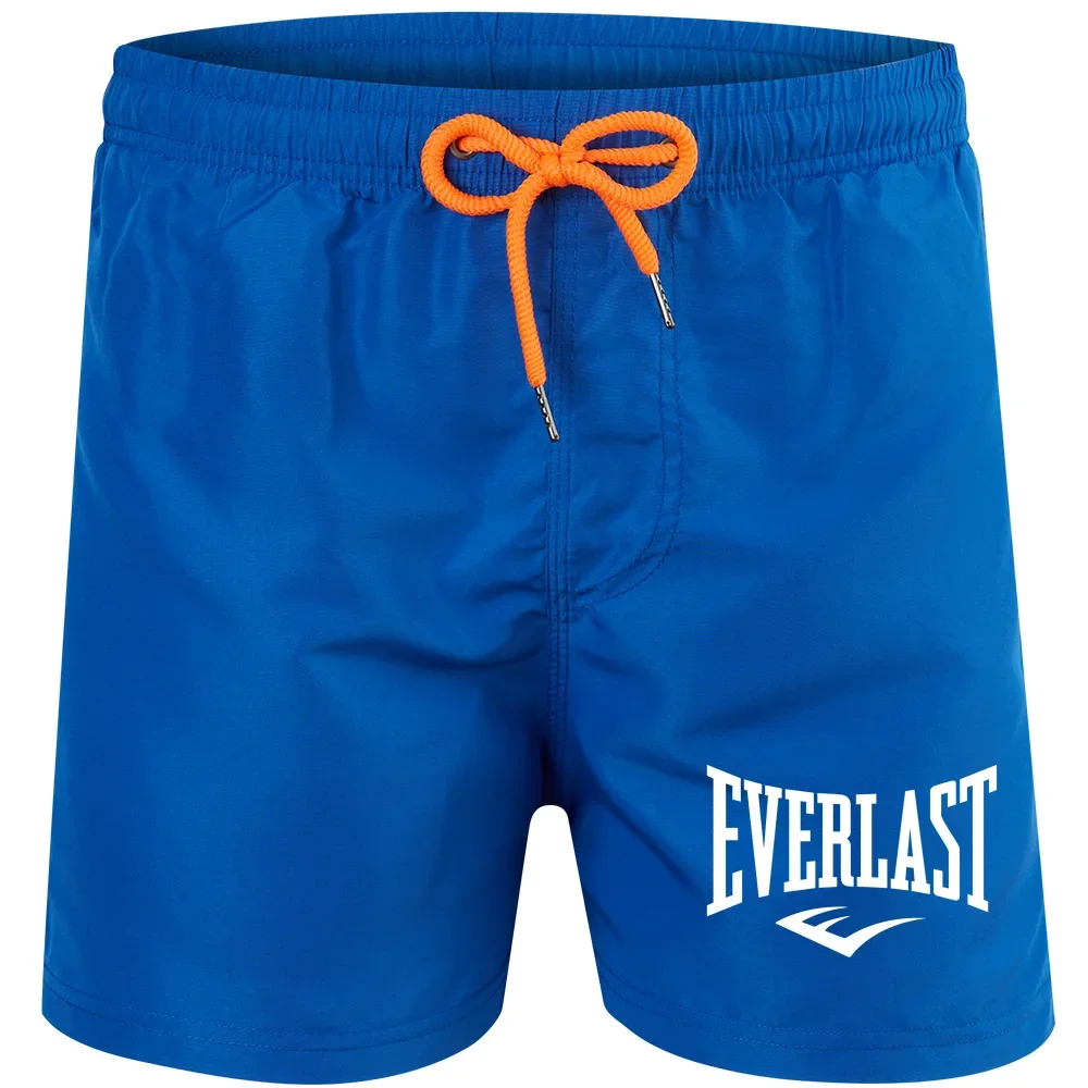 Pantalones cortos de playa transpirables para surfear, pantalones cortos informales de secado rápido para hombre, pantalones cortos deportivos para nadar, fitness y correr, verano 2025