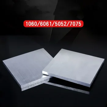 7075 항공 알루미늄 플레이트 시트 플레이트 두께 DIY 하드웨어, 모든 크기 보드, CNC 3D 프린터 패널 T6 하드 멤브레인 포함, 1 개